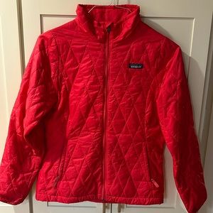 Patagonia girls xl (14) pink puffer jacket